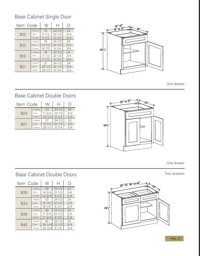 Iron Black Standard Bases