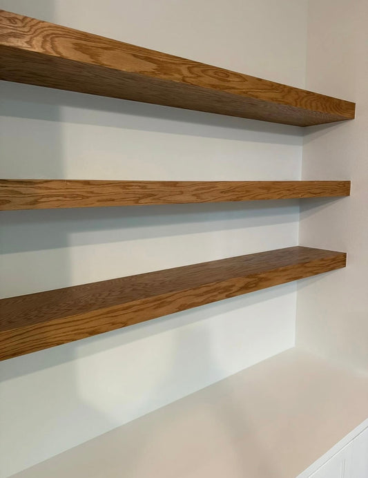 Floating Shelving - Oak