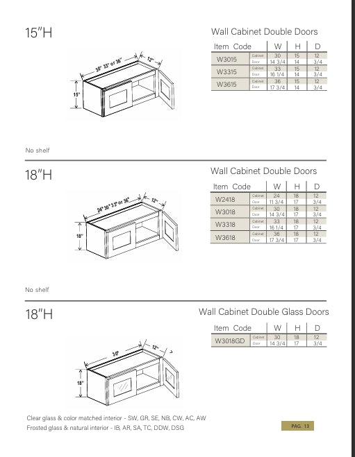 Iron Black Shaker Wall Cabinet